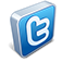 Twitter logo, png